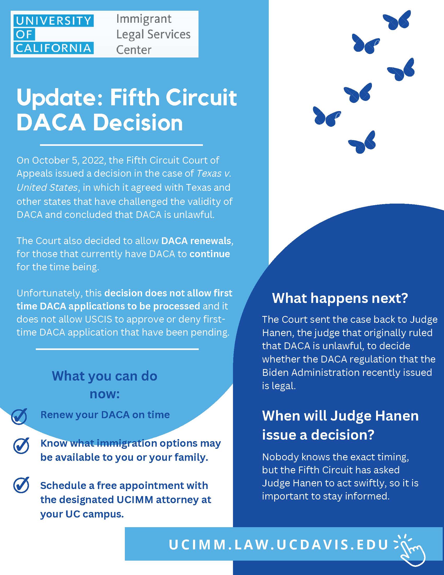 ENGLISH_DACA Update on Fifth Circuit Decisions